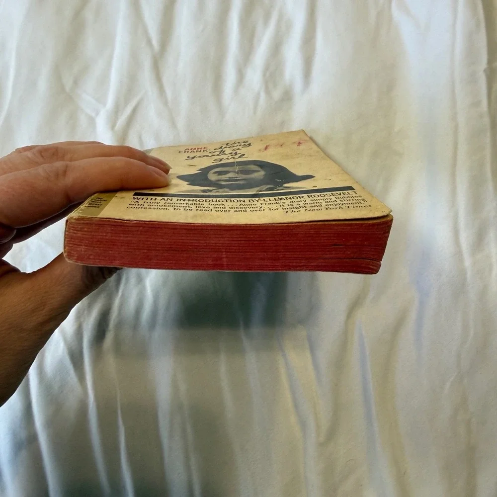 The Diary of a Young Girl Anne Frank 1967 Edition Eleanor Roosevelt Introduction
